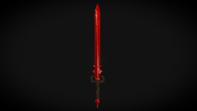 Demon Sword 3D Model