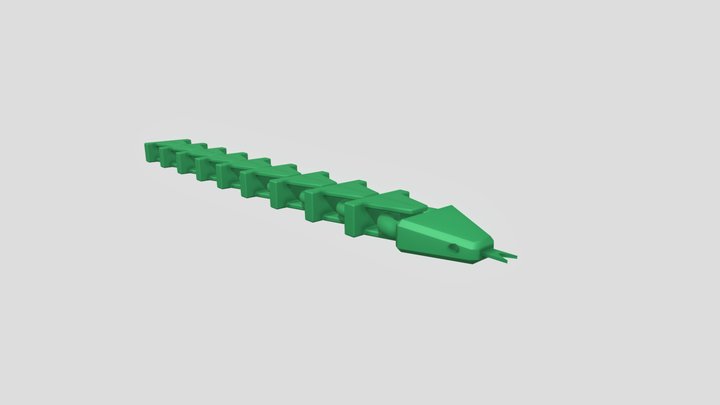 Snake Flexi Model 3D Model