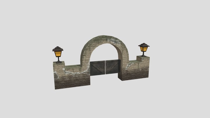 Gate Model 3D Model