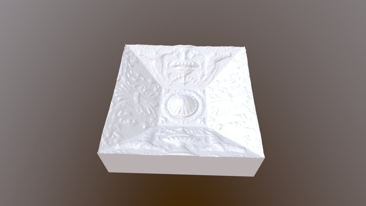 Casetón del Palacio Condal de Cocentaina 3D Model