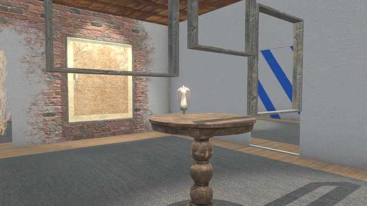 Gallery VR 3D Model