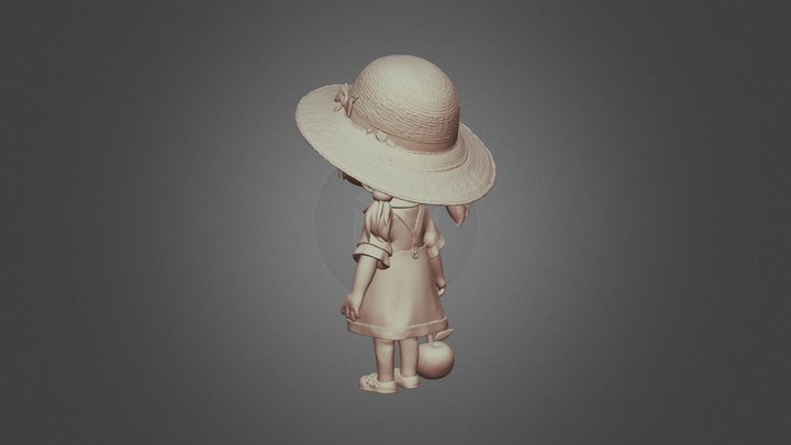 LittlFeetAdventurer 3D Model