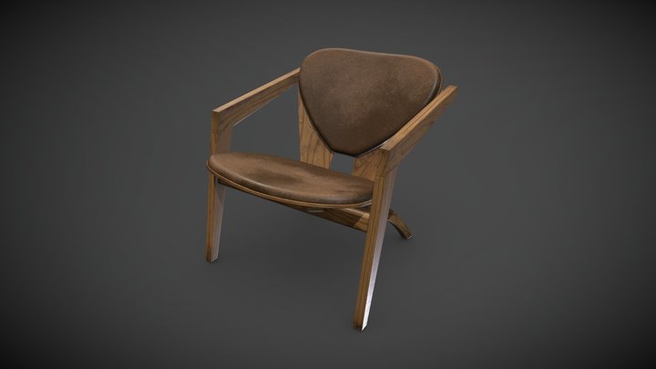 Butterfly Easy Chair 3D Model