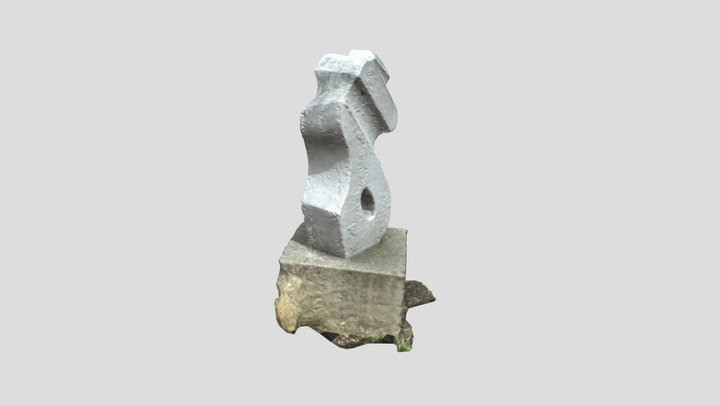 Trinity Stone Statute 3D Model