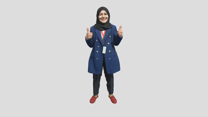 Empowered Enthusiasm 3D Model