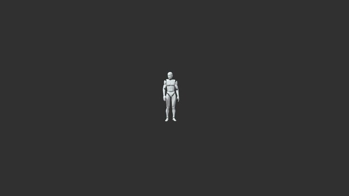 Laughing In Company 3D Model