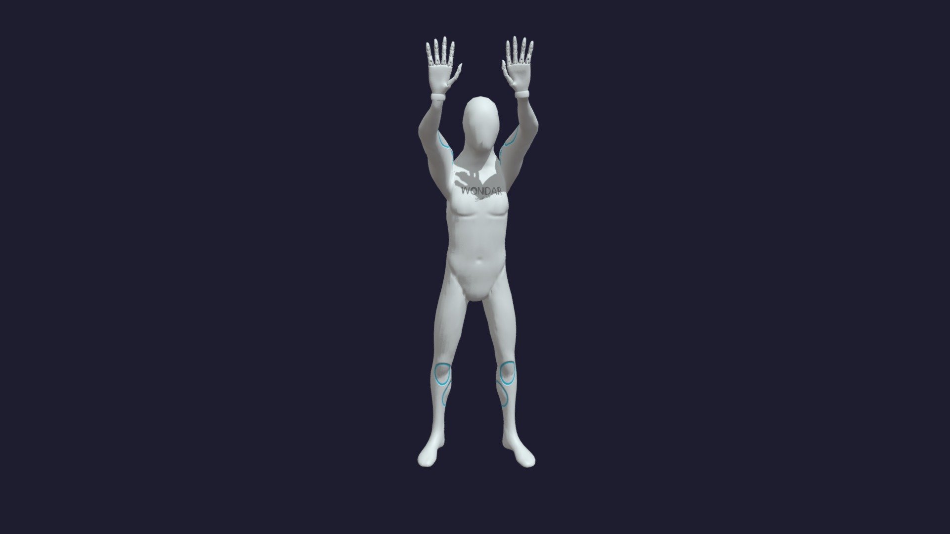 Gesture ten — Sketchfab embed 3D viewer