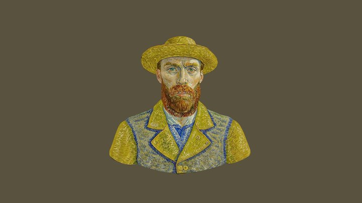Vincent Van Gogh 3D Model