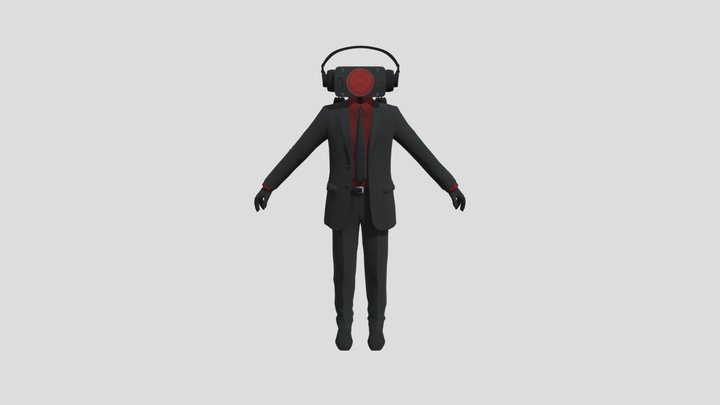 Elite Speakerman 3D Model