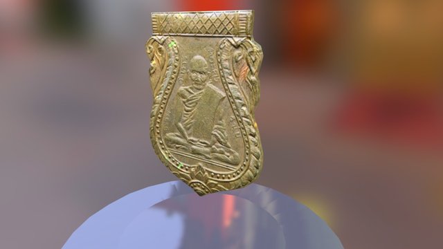 หลวงพ่ออินทร์ วัดสัตนารถปริวัตร 3D Model