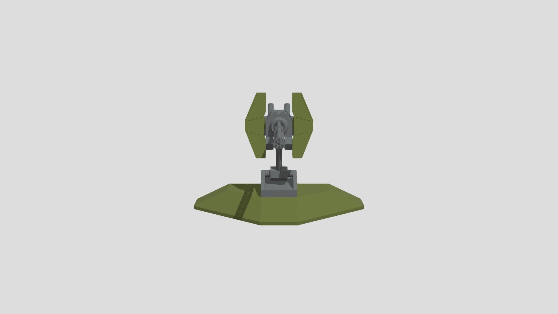 Halo MEGA UNSC Vulcan Turret (Legacy) - Download Free 3D model by ...