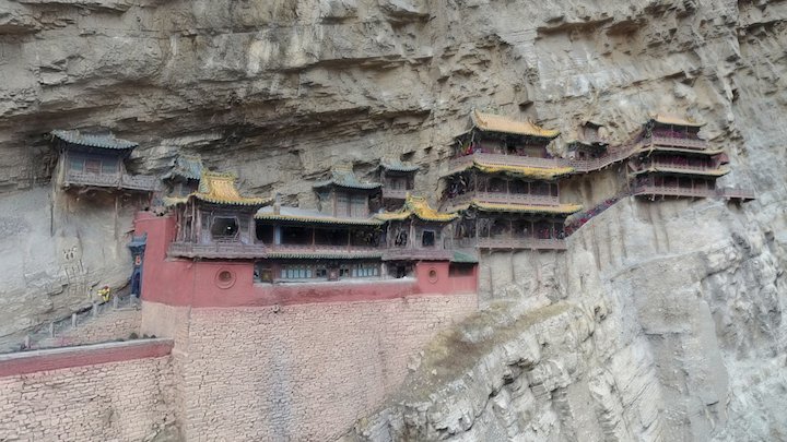 Hanging Temple (Xuankong si) China 3D Model