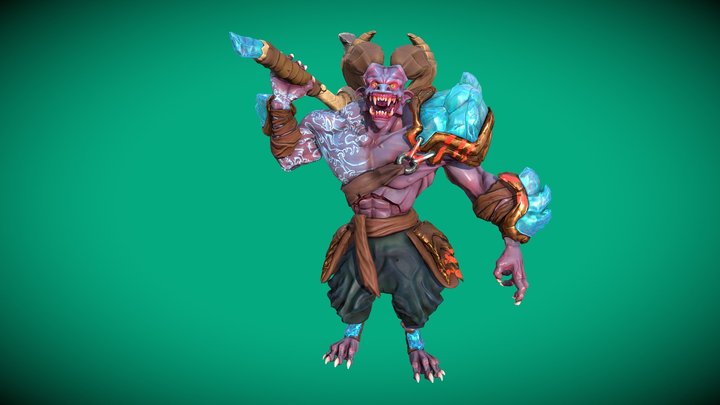 DRAGONBORN 3D Model