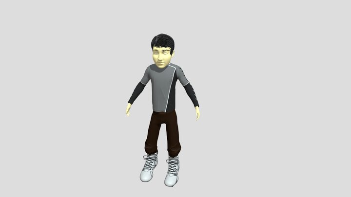 Soccer Guy – Modelo 3D gratuito STL