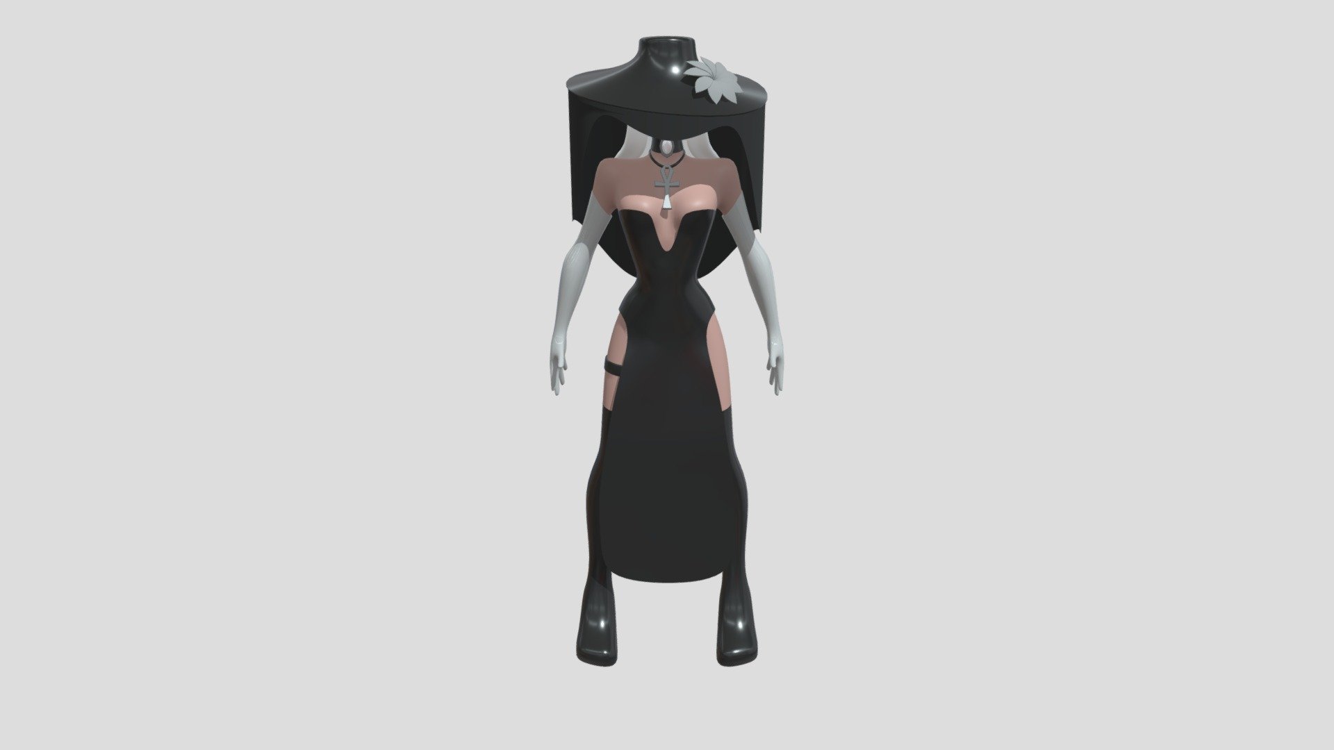 Lady Dimitrescu - 3D model by vvova [8cc43fc] - Sketchfab