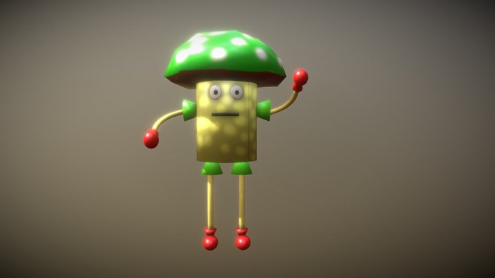 Mushy v1 3D Model