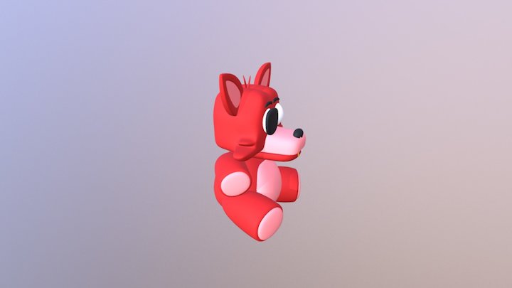 Foxy-plush model 3D Model