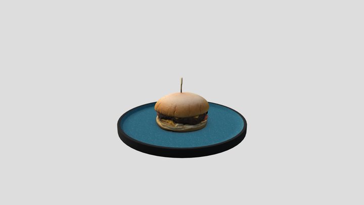 BurgerLow 3D Model