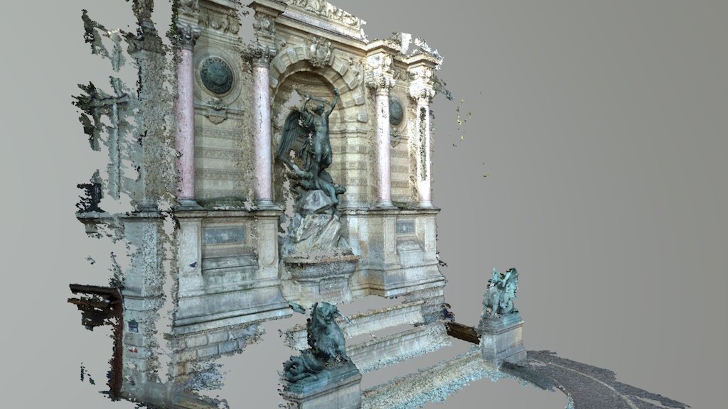 Agisoft- Photoscan-st Michel- Cloud