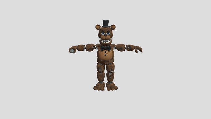 Image To Stl.com_movie+withered+freddy 3D Model