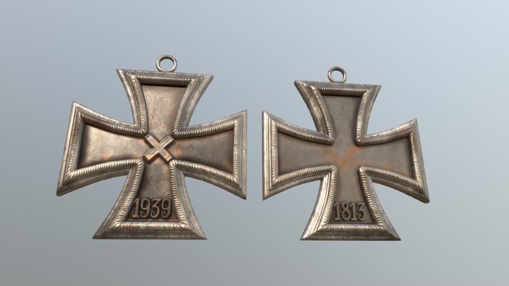 Iron Cross Second Class 3D Model