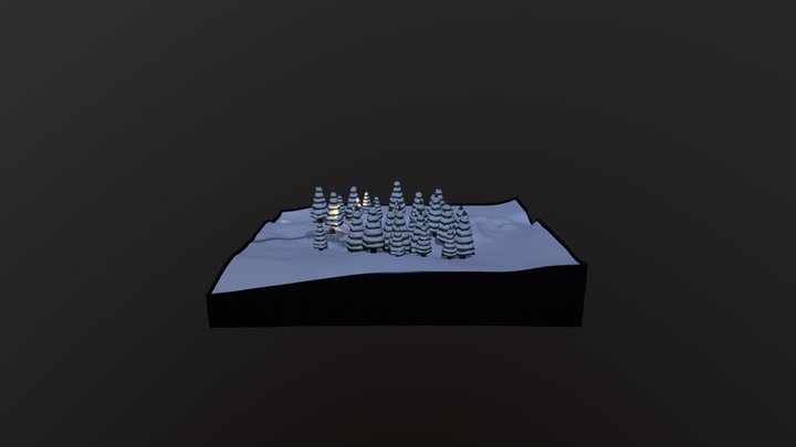 chalet 3D Model