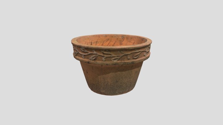 Flower_pot_4K 3D Model