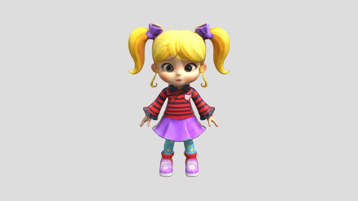 Angelica_Pickles_1119224950_fbx 3D Model