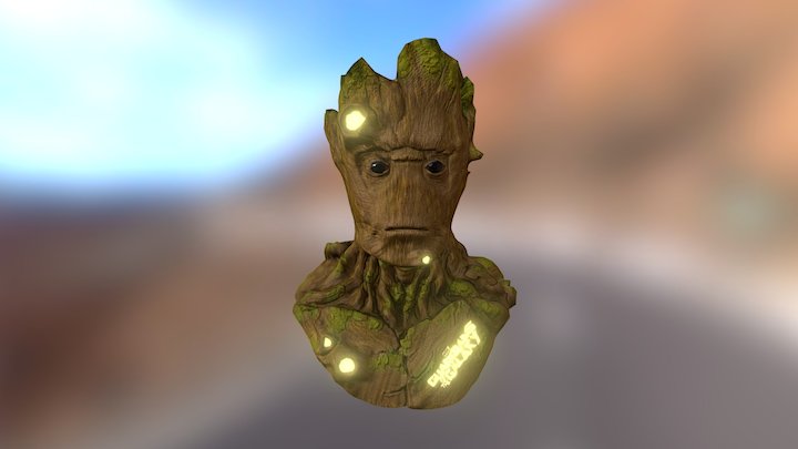 I Am Groot 3 0 3D Model