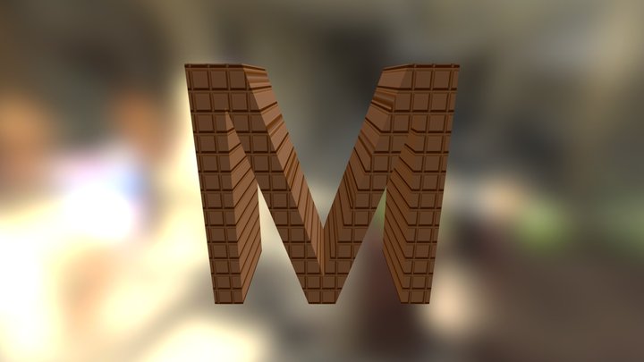 M 3D Model