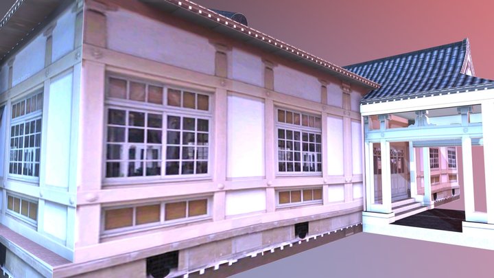 彰化市武德殿 3D Model
