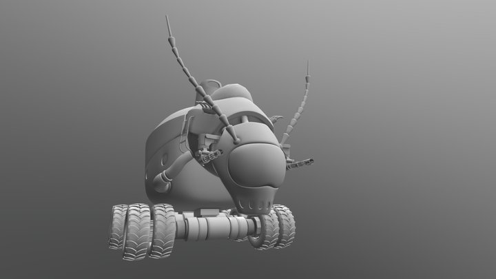 Insect Mech4 3D Model