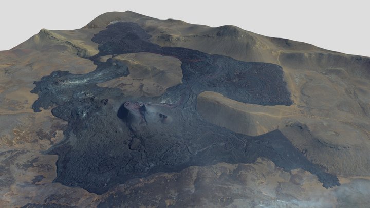 Fagradalsfjall volcanic eruption 10.05.2021