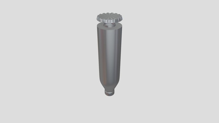 Steel Bottle 3D Model