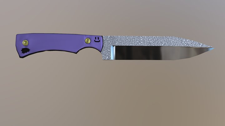 THUG SPEAR KNIFE 3D Model
