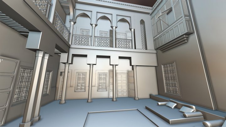le riad yasmine marrakech 3D Model