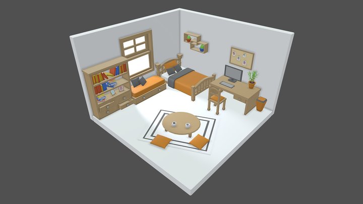 Another bedroom 3D Model