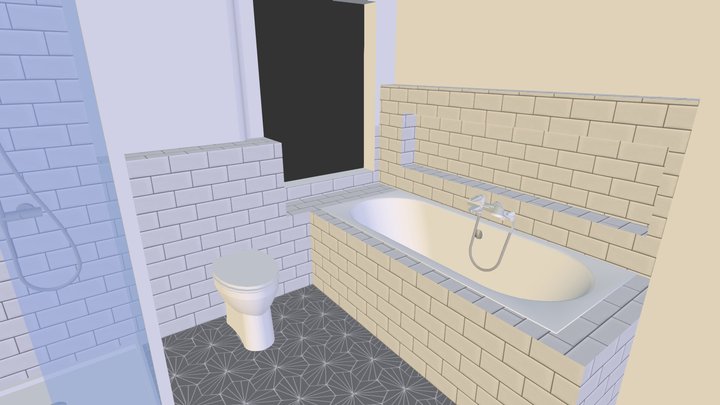 new bathroom 3D Model