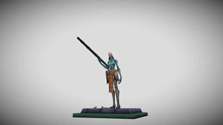 Communicant Anti-Tank Hunter 3D Model