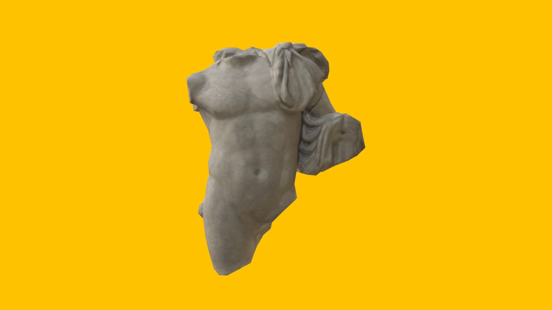 [1k] Marble torso from a statue of Dionysos
