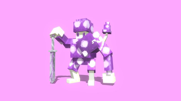 Mushroom Brute 3D Model