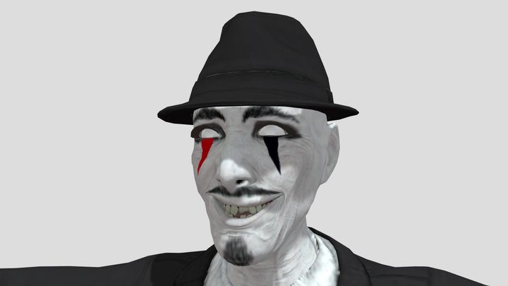 Slenderclown 3D Model