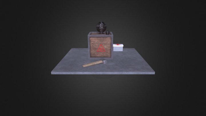 Simple objects for the game 3D Model