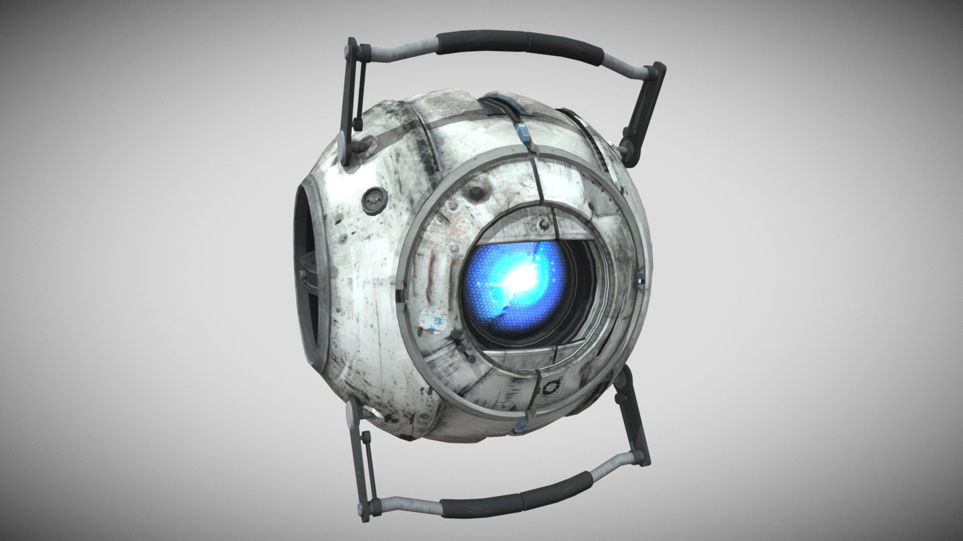 Wheatley (Damaged) - Download Free 3D model by Portaller (@ayo87 ...