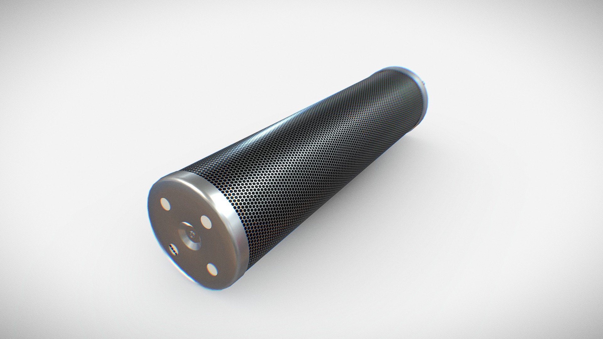 Silver carbon canisters 3D model by aircleaningspecialist [8cd5e37