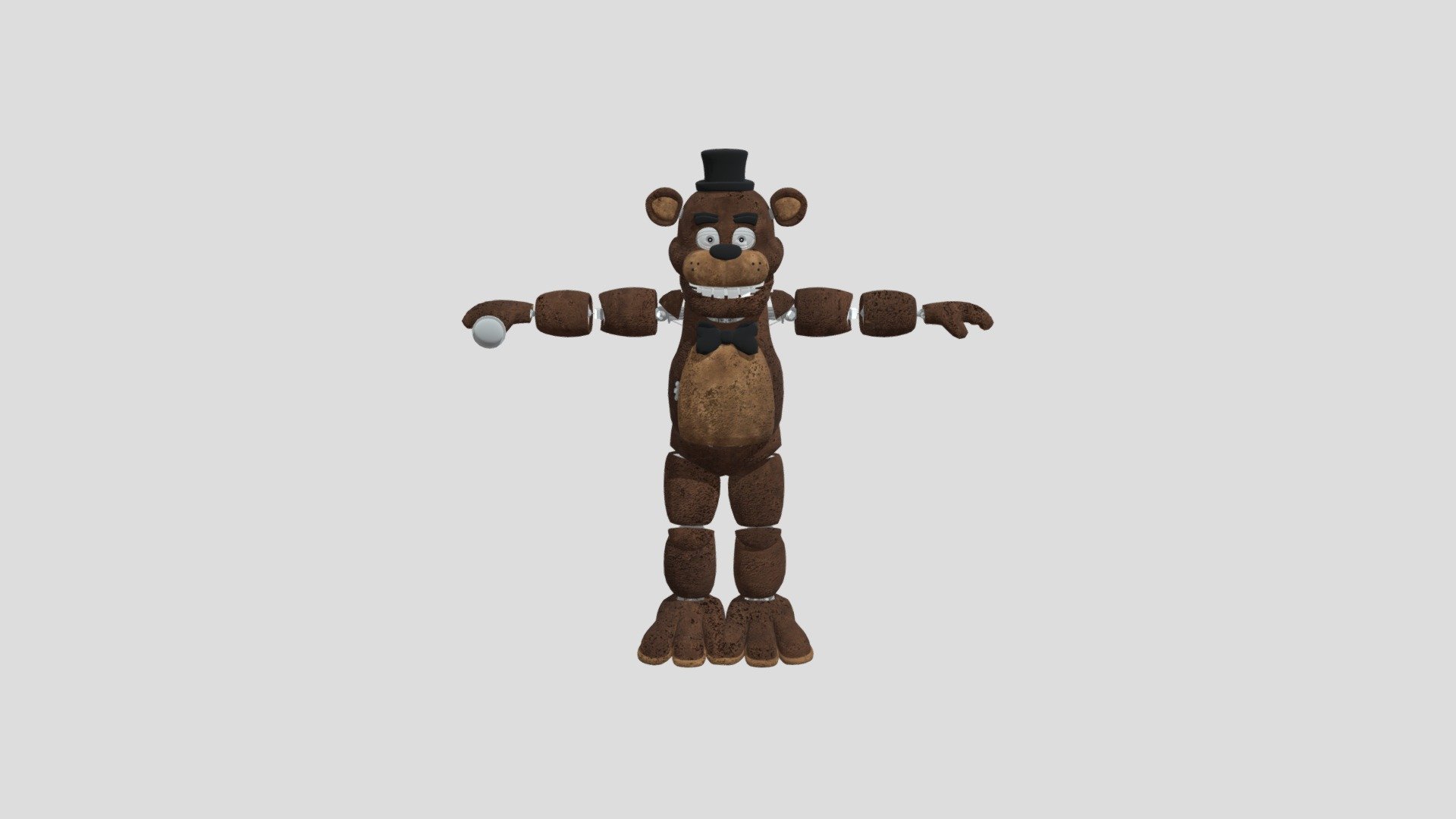 Freddy Fazbear Remastered optimized - Download Free 3D model by Octi4to ...