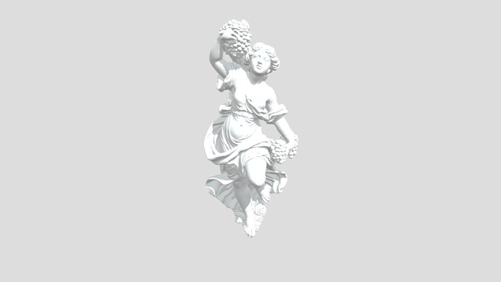 Goddess of the Harvest 3D Model
