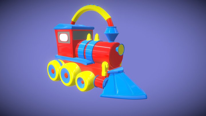 Trencito de Juguete 3D Model