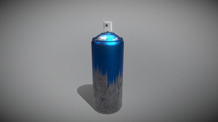aerosol can 3D Model