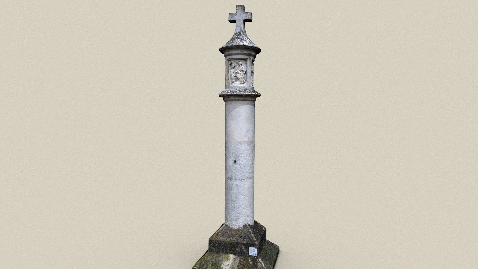 Dreifaltigkeitssäule — Sketchfab embed 3D viewer